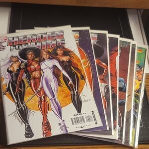 x7 Marvel, Heroes for Hire Comic Book Lot, High Grades, Blackcat, Misty Knight
